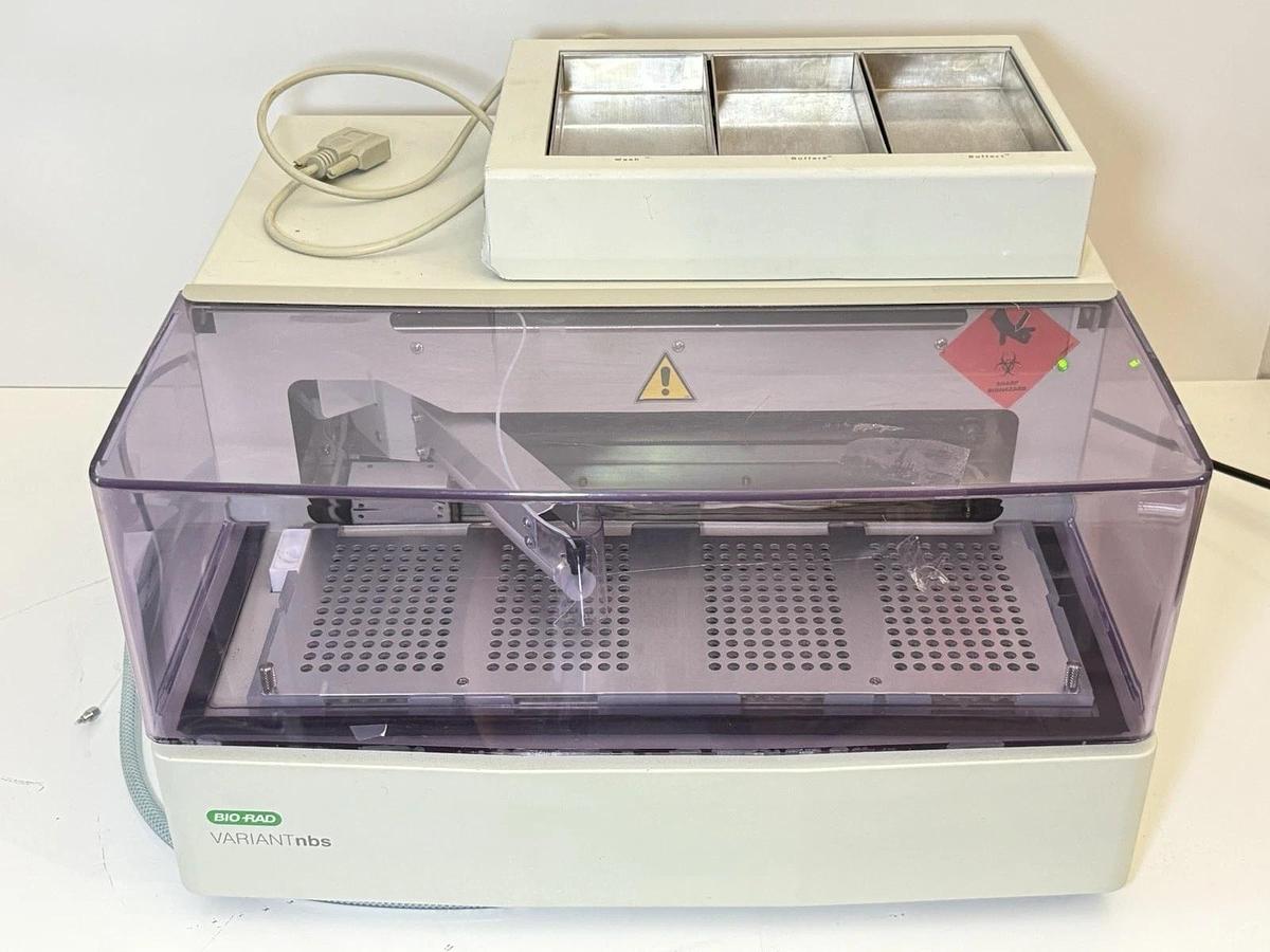 Used Bio-Rad VARIANT nbs VNAS AutoSampler with VARIANT Rack