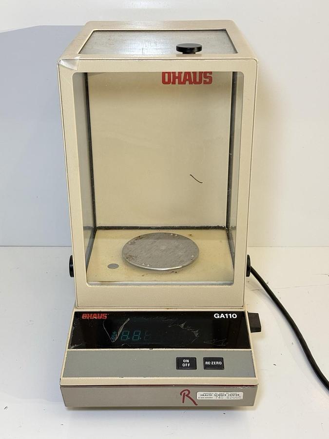 Used Ohaus GA 110 GA110 Laboratory Lab Digital Scale