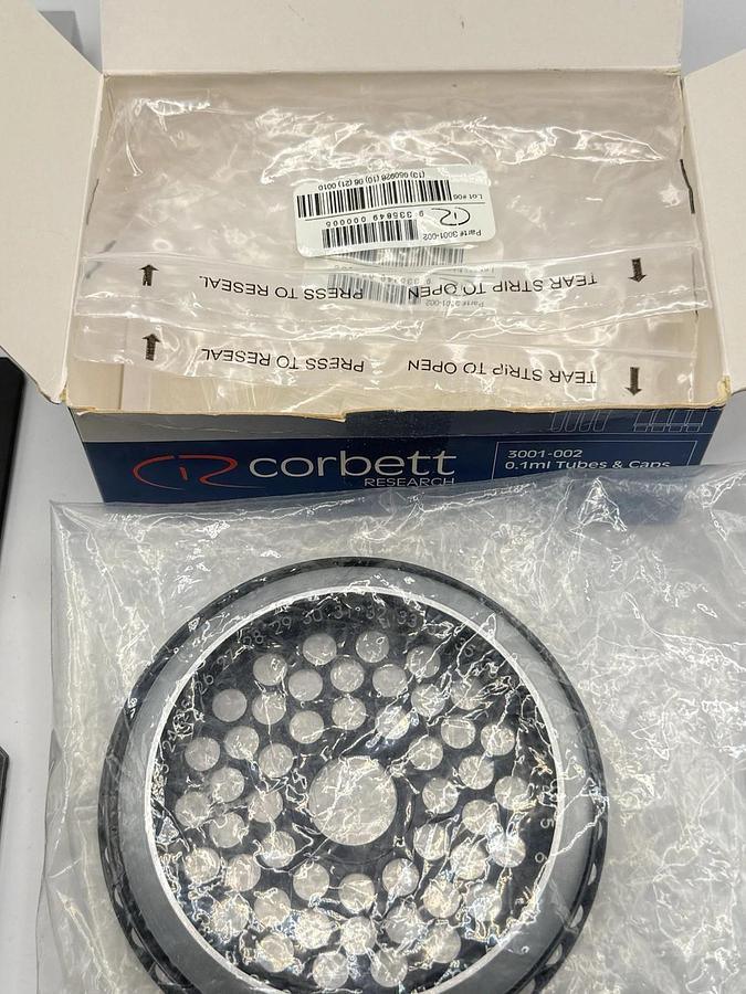 Used Corbett Research RG-3000 Rotor-Gene Real Time PCR Cycler Lab + Software manuals