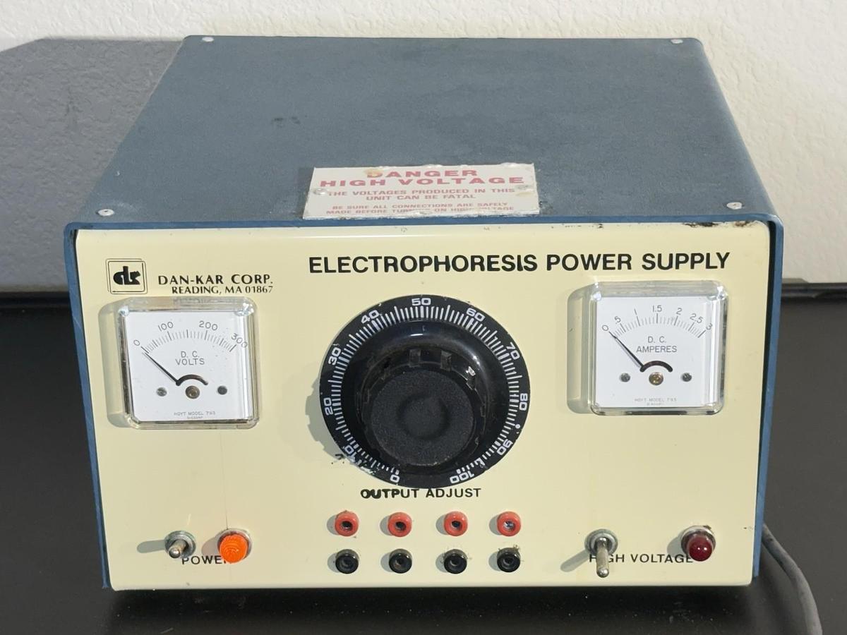 Used Dan-Kar Corp. - Electrophoresis Power Supply Model DK-203
