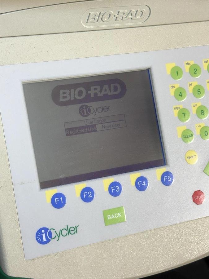 Used BIO-RAD Bio Rad iCycler MyiQ2 Two Color Real-Time PCR System