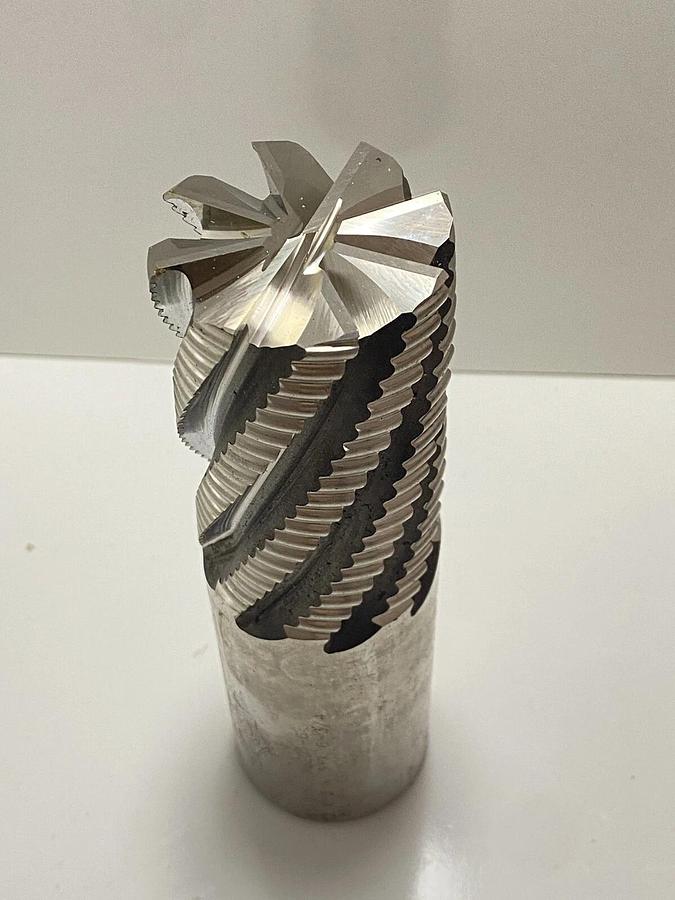 Used PCT Precision Cutting Tools - Roughing End Mill 85-1150-36201-6 8FL RH CO CC