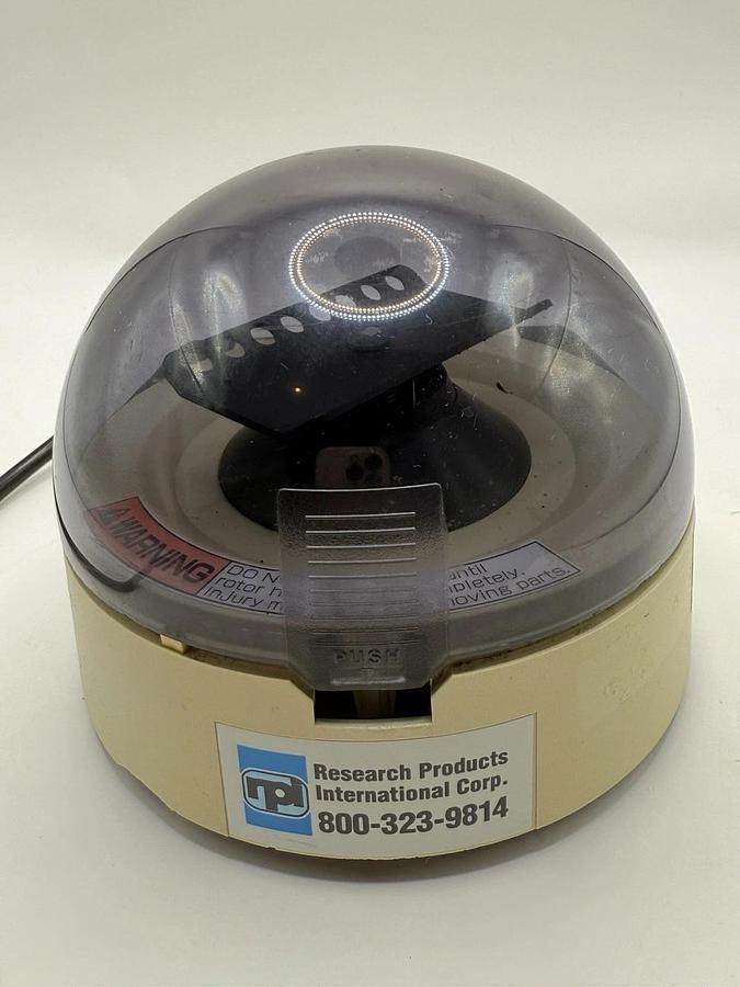 Used TOMY KOGYO Capsulefuge PMC-860 Micro Centrifuge w/ Butterfly Fixed Rotor