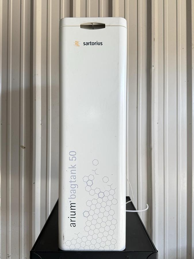 Used Sartorius Lab Instruments - Arium Bagtank 50, Model: H20-A0V-50-US