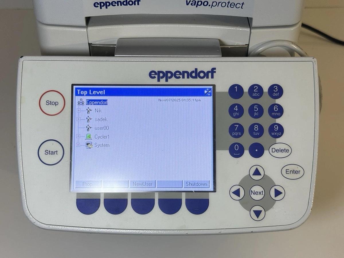 Used Eppendorf Mastercycler Thermal Cycler Vapo.Protect 6321 w/ Controller 6320