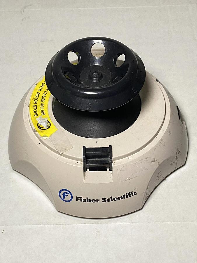 Used Fisher Scientific Mini Centrifuge 6 Place Holder Cat No 05-090-100