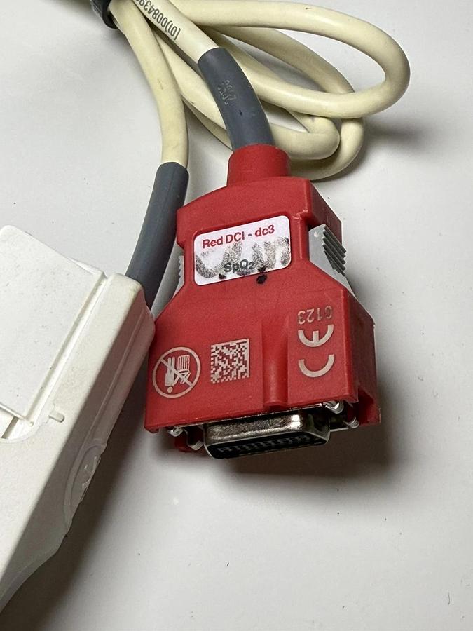 Used Masimo OEM Red DCI-DC3, SpO2 Sensor, Direct Connect Finger Sensor
