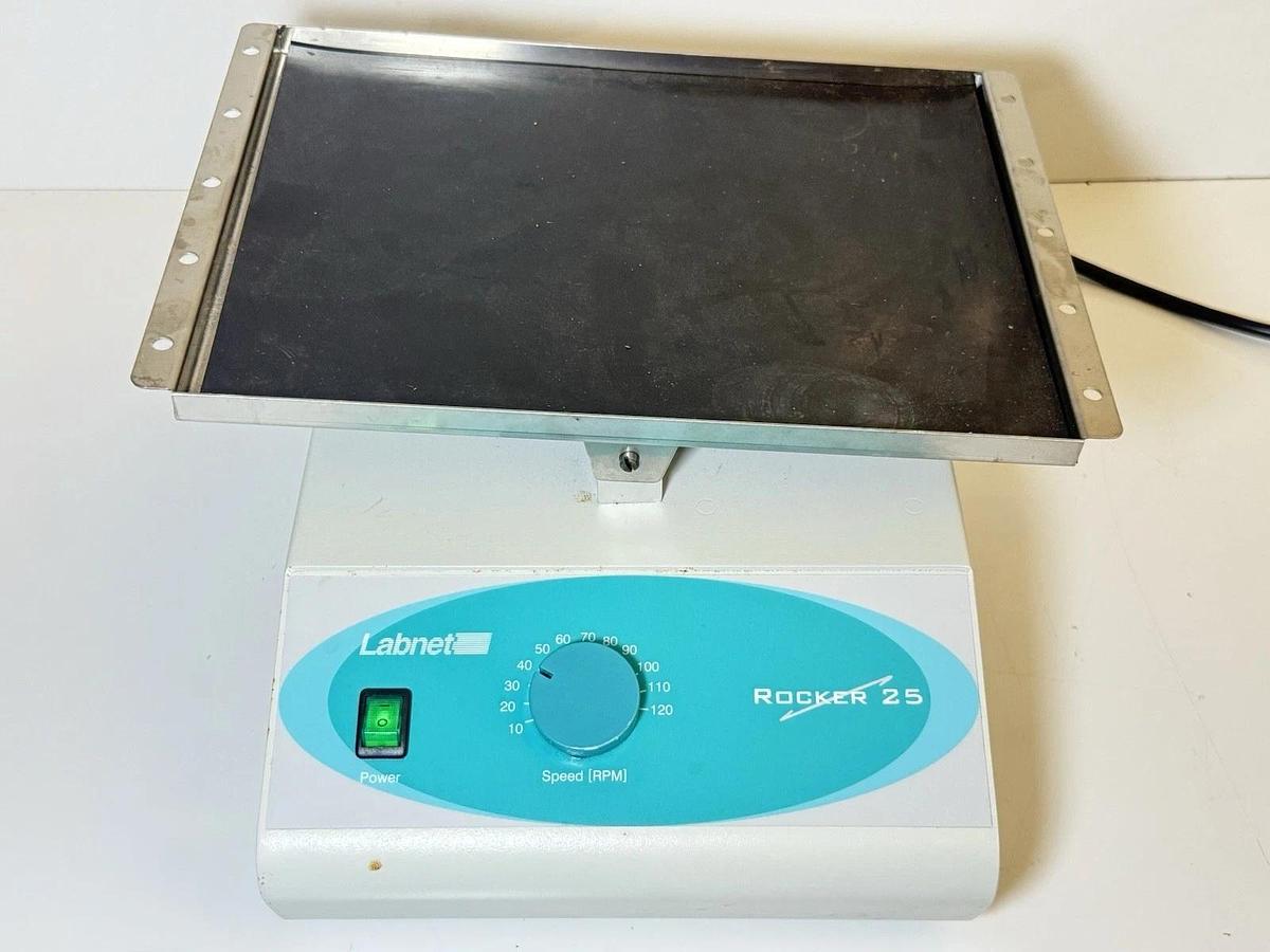 Used Labnet Rocker 25 Precision High-Capacity Bench Rocker Mixer Model: S2025