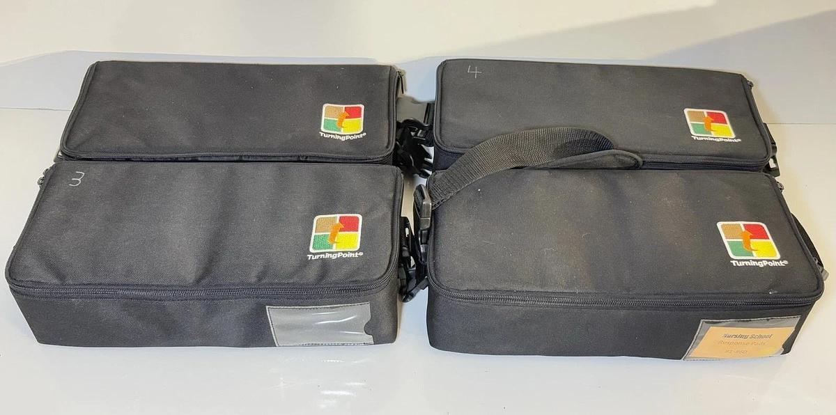 Used (Lot Of 203) Turning Technologies RCRF-03 ResponseCard RF LCD Clicker