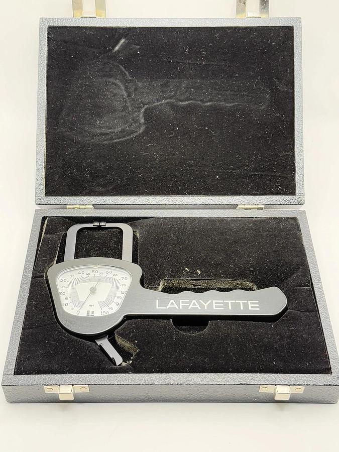 Used Lafayette Instruments - Skinfold Caliper 0-100 Mm W/Case