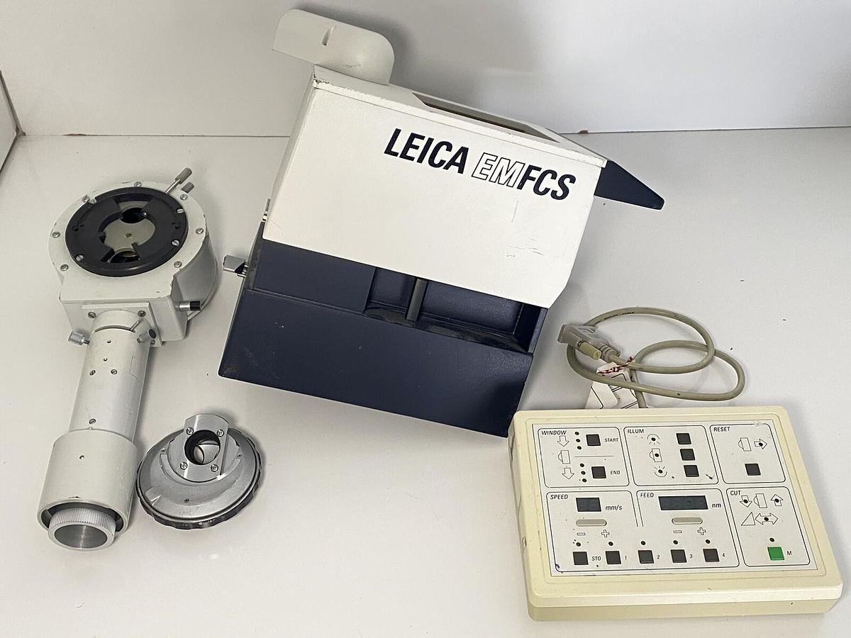 Used Leica EMfcs Controller And Accessories