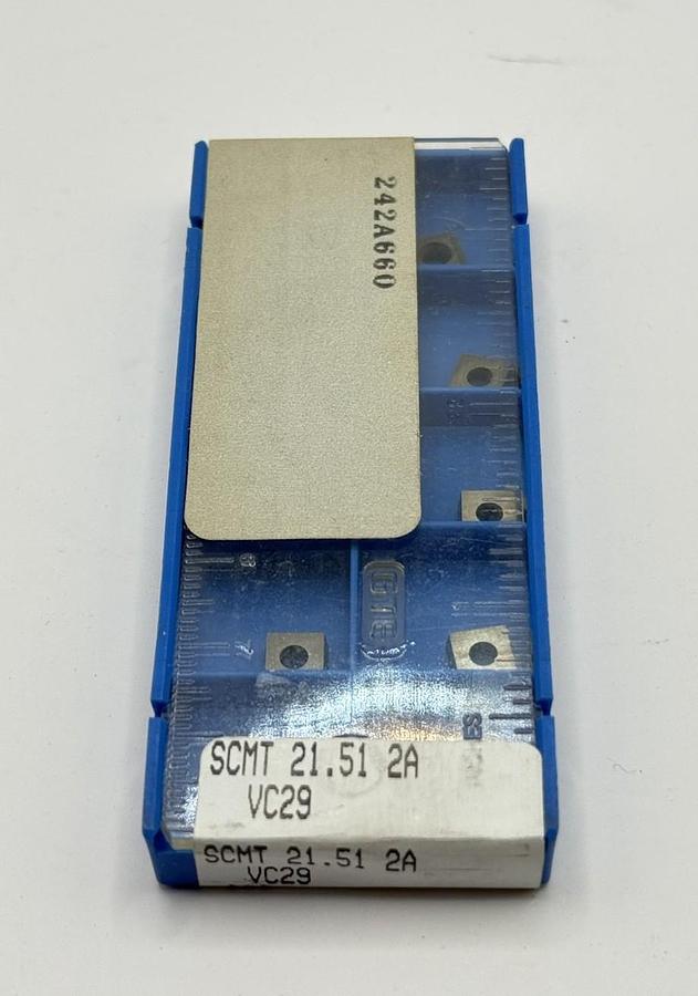 Used Valenite Tungsten Carbide Inserts SCMT 21.51 2A VC29