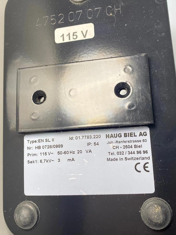 Used HAUG DiATOME Static Line II Type: EN SL II