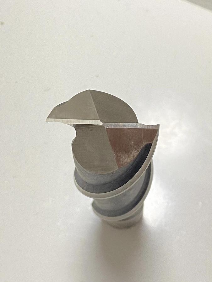 Used PCT Precision Cutting Tools - End Mill 85-1150-55153-5 2FL RH M2 W/N