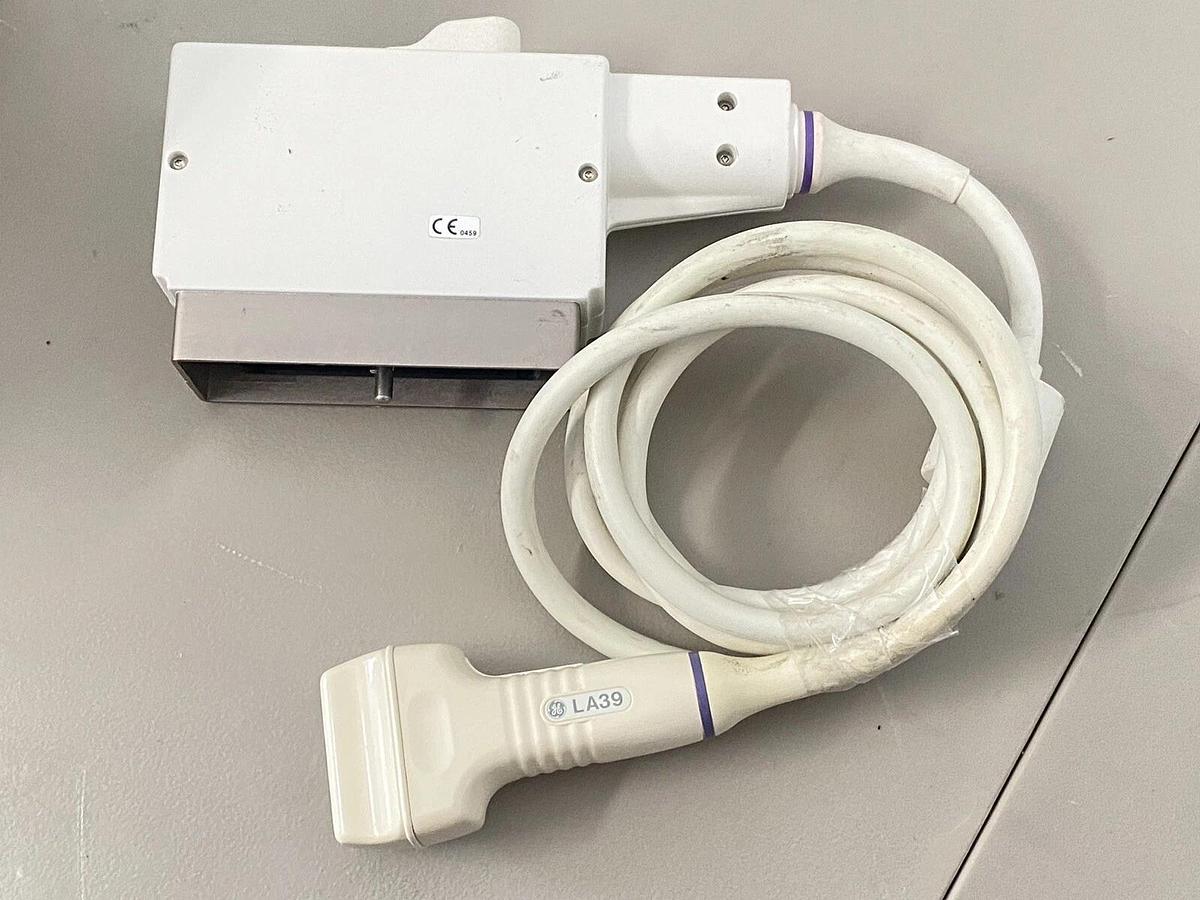 Used GE LA39 Ultrasound Transducer Probe Linear Cardiology