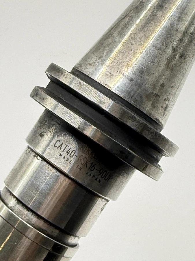 Used Nikken Collet Chuck Extension CAT40 GSK16 900P - CNC Tool Holder