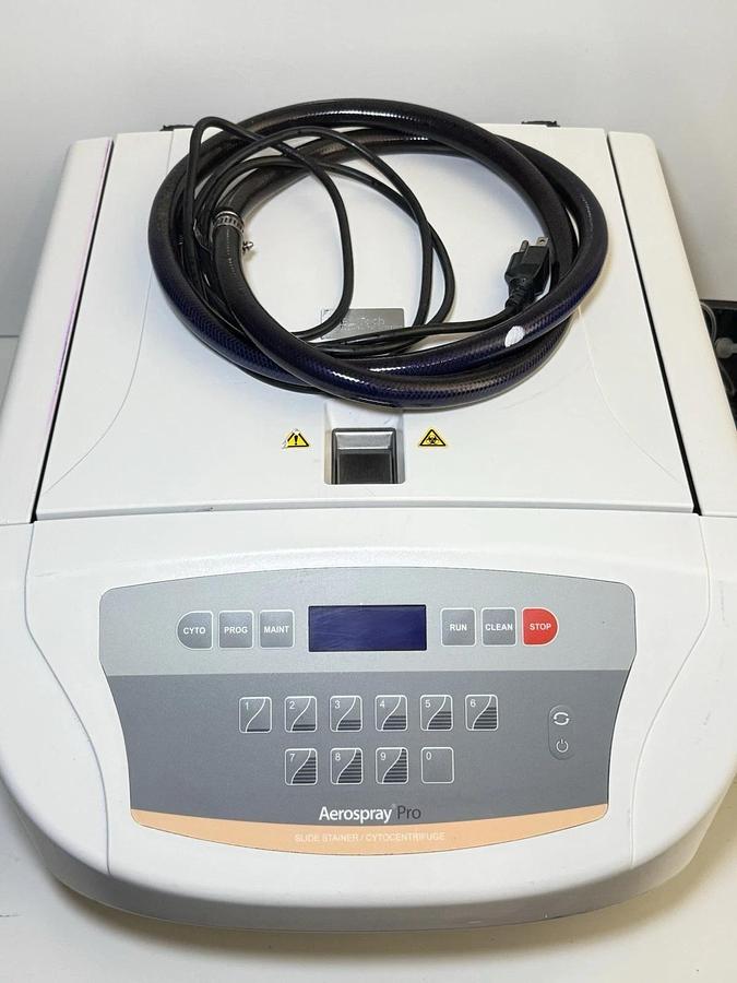 Used Elitech Aerospray Pro 7151 Cytology Centrifuge Slide Stainer Cytocentrifuge