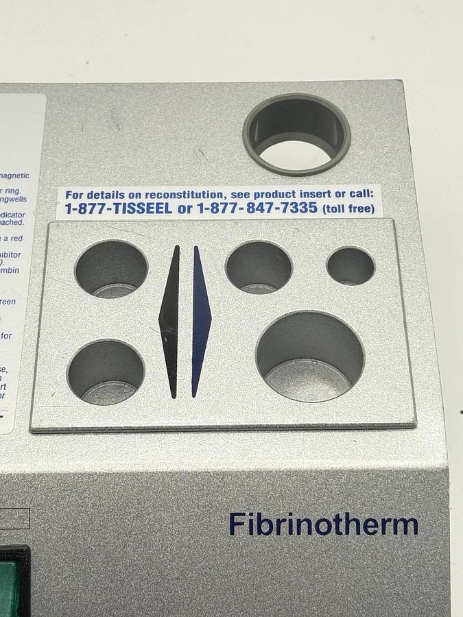 Used Baxter Fibrinotherm Heat Block with Magnetic Stirring