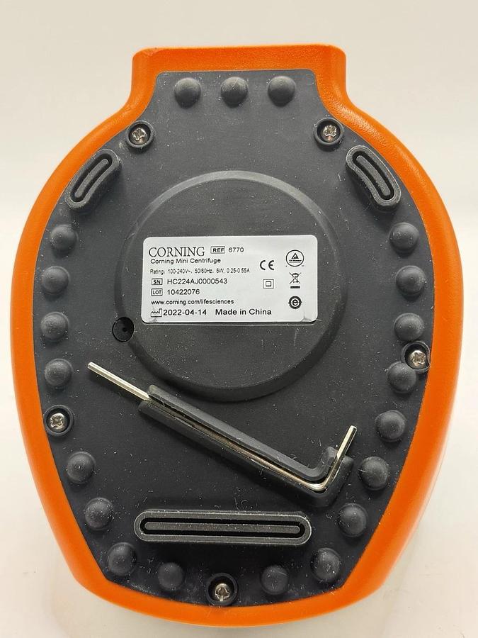 Used Corning LSE Mini Centrifuge Microcentrifuge Model: 6770