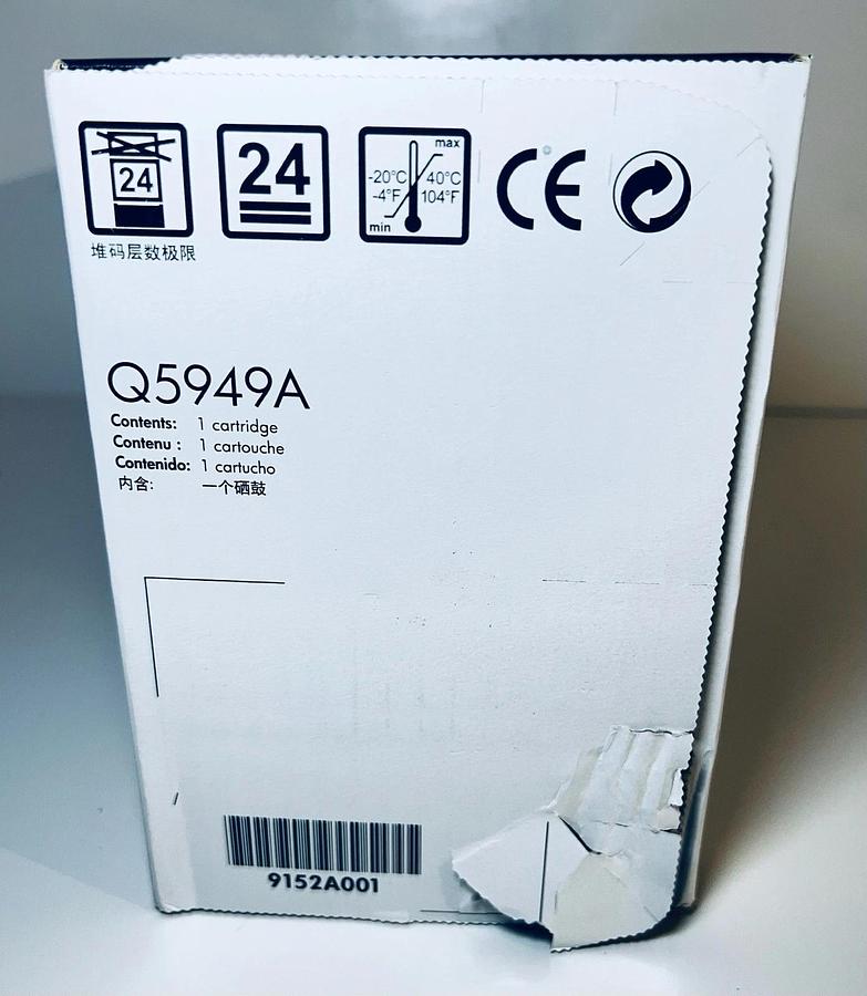 Used NEW Genuine HP LaserJet Toner Cartridge 49A (Q5949A) Black