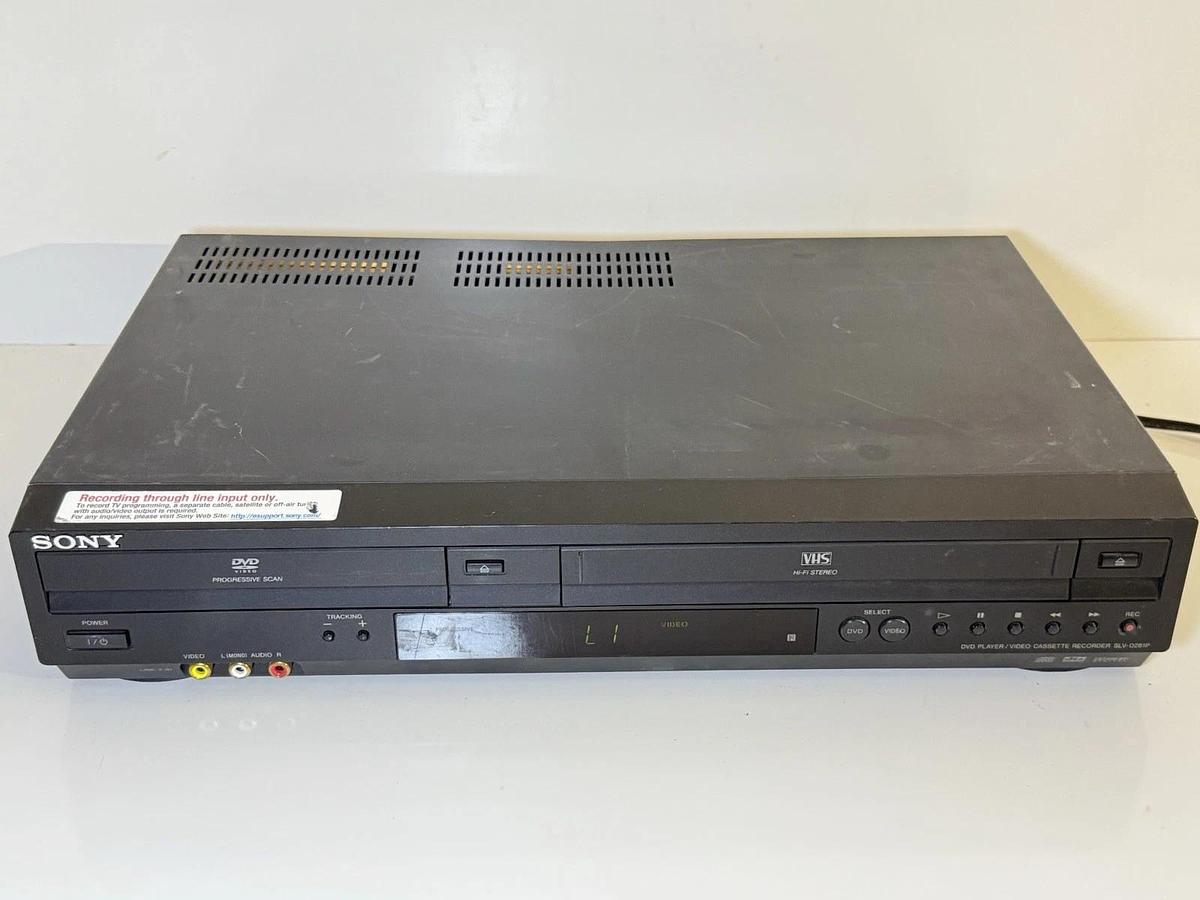 Used Sony SLV-D281P DVD Player / Video Cassette Recorder