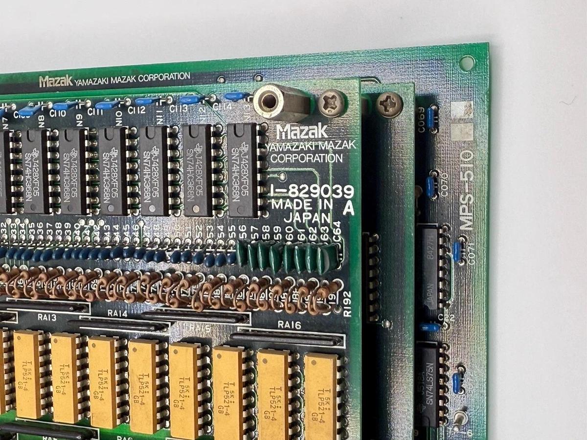 Used Yamazaki Mazak Sequencer Control Board MPS-510 (I-829037A) I-829039A