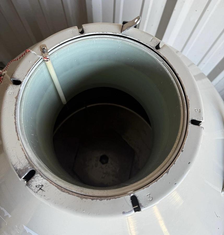 Used CBS Cryosystems 6002 Classic 175 Liter Nitrogen Tank