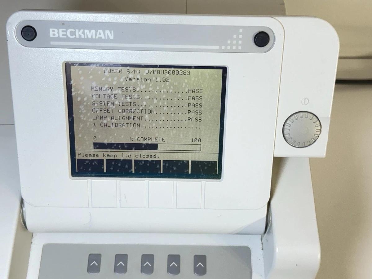 Used Beckman Coulter DU 530 Life Science UV/Vis Spectrophotometer