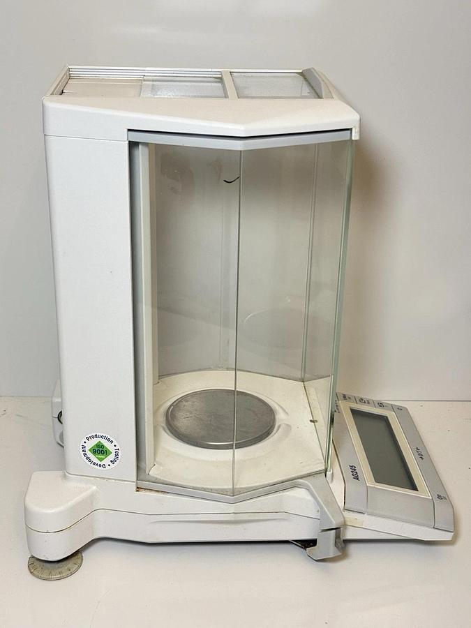 Used Mettler Toledo AG245 Laboratory Lab Digital Analytical Balance Scale