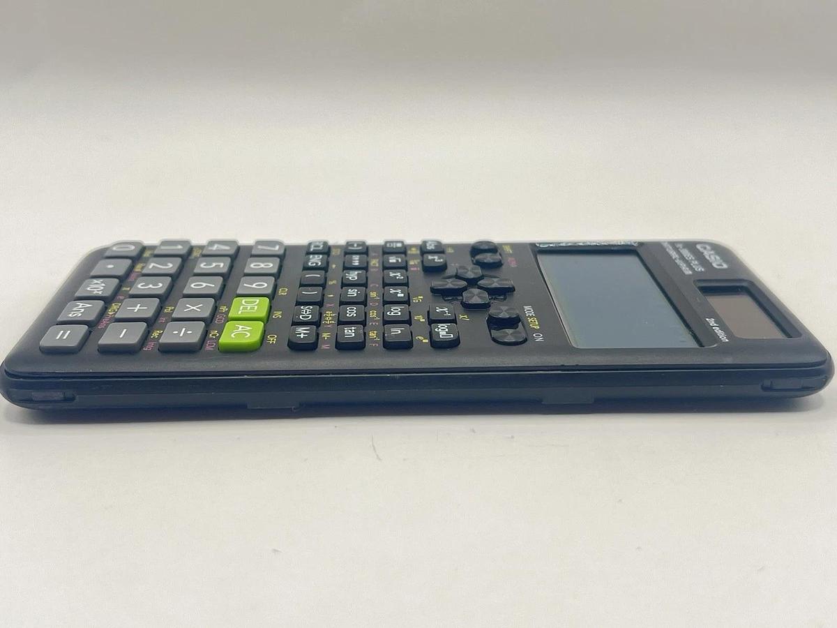 Used CASIO fx-300ES PLUS Natural-VPAM 2nd Edition Scientific Calculator TESTED WORKS