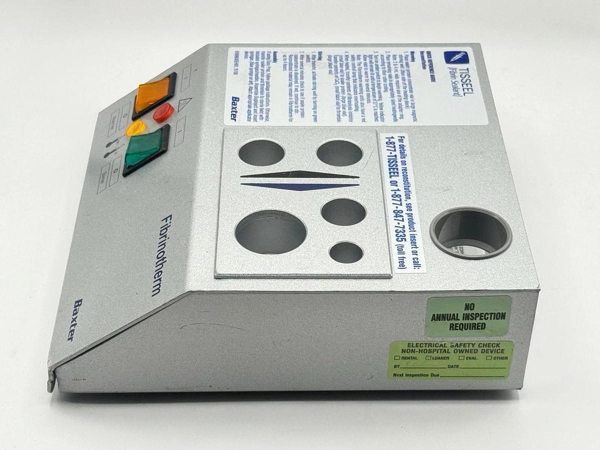 Used Baxter Fibrinotherm Heat Block with Magnetic Stirring