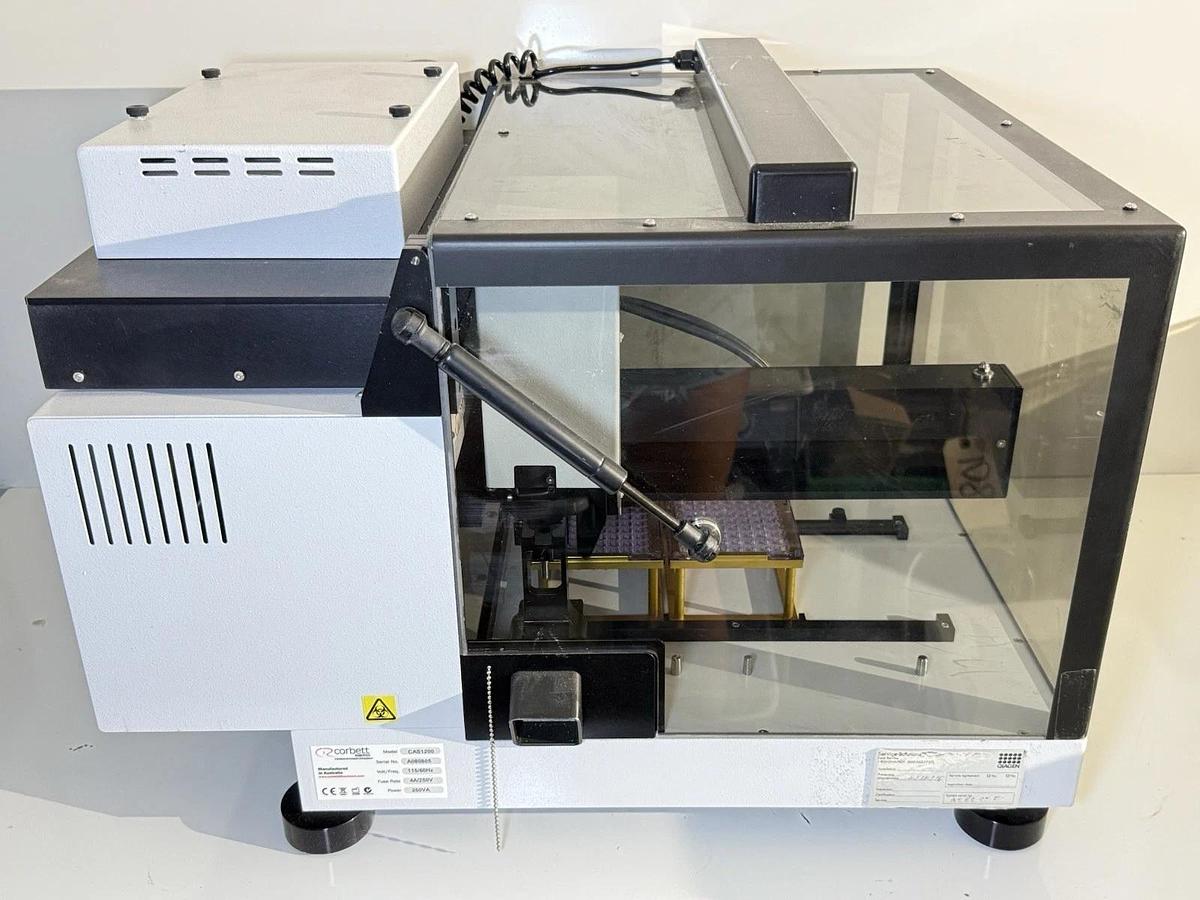 Used Corbett Robotics CAS1200 Automated Real-Time Quantitative PCR Pipetting System