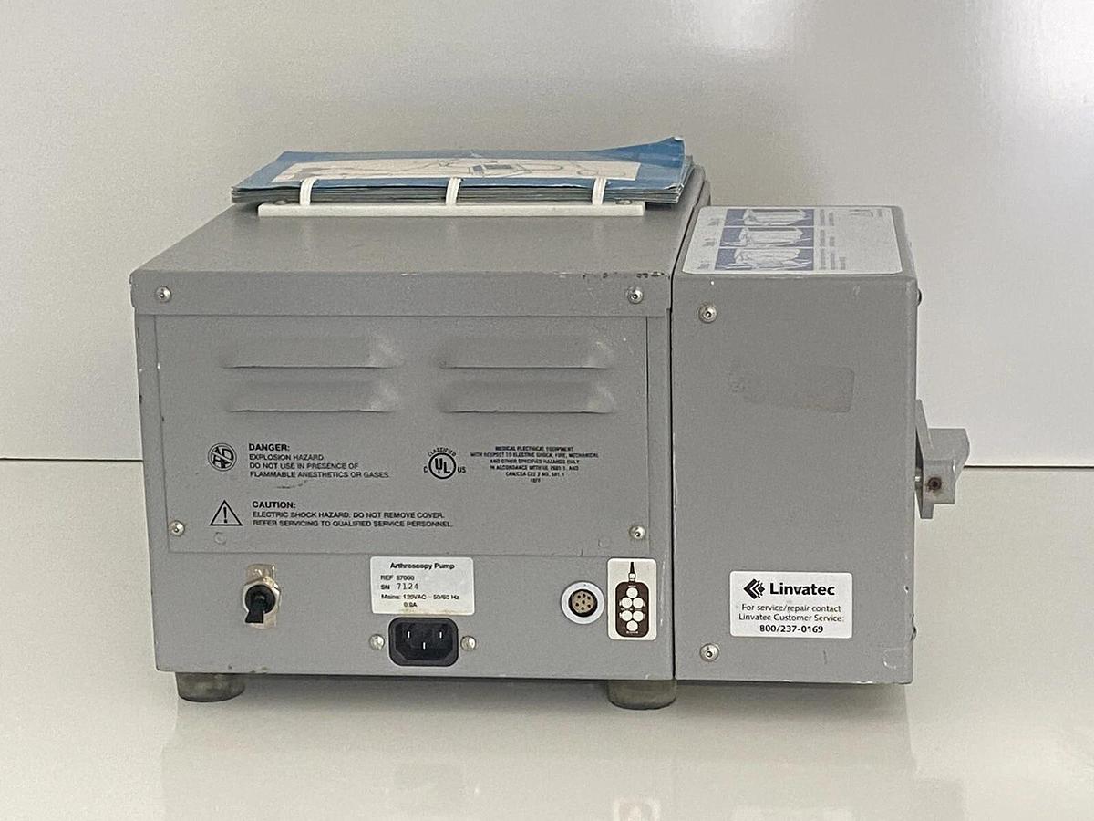 Used Linvatec 87k Arthroscopy Pump System 87000