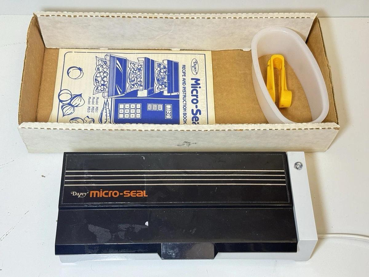 Used Dazey MS-1 Micro-Seal Food Sealing System