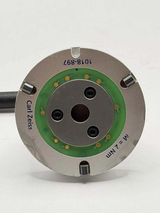 Used Carl Zeiss 1018‑897 Adapter Plate – M5 Stylus Mount for VAST/MT Probe Systems