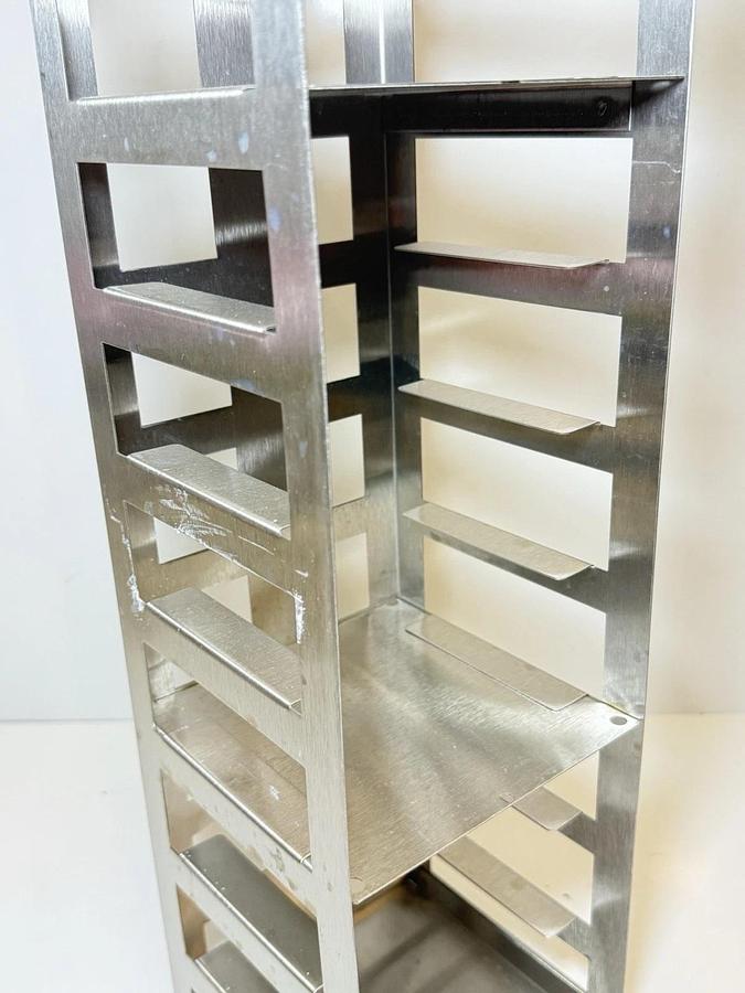 Used Thermolyne Cryogenic Cryo Stainless Steel Storage System - Replacement Rack