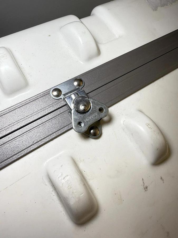 Used Parker Plastics Heavy Duty Shipping Container Hard Storage Case W/ Foam 27x20x13