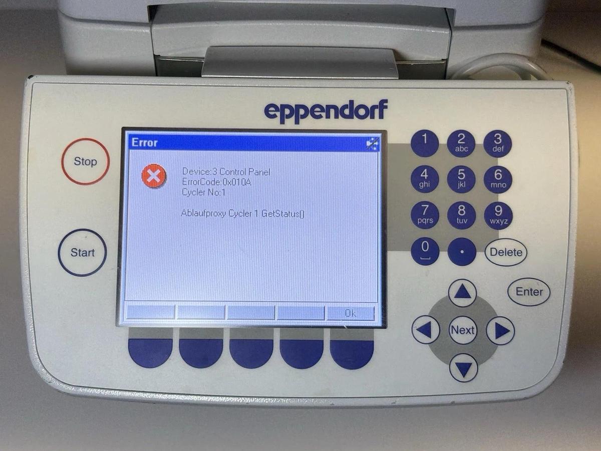 Used Eppendorf Mastercycler Thermal Cycler Vapo.Protect 6321 w/ Controller 6320