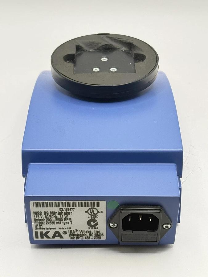 Used IKA Works Vortexer MS2 S9 Minishaker For Agilent 2100 Bioanalyzer