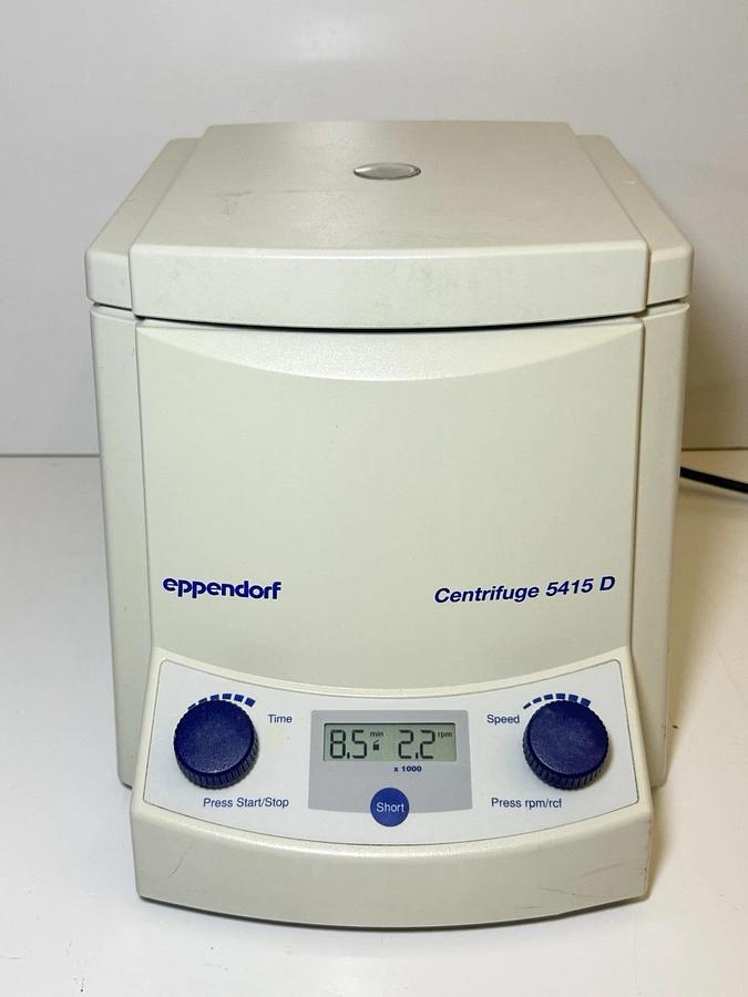Used Eppendorf 5415D Benchtop Centrifuge w/ Rotor F45-24-11