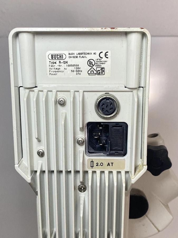 Used Buchi R-124 Rotavapor Benchtop Rotary Evaporator