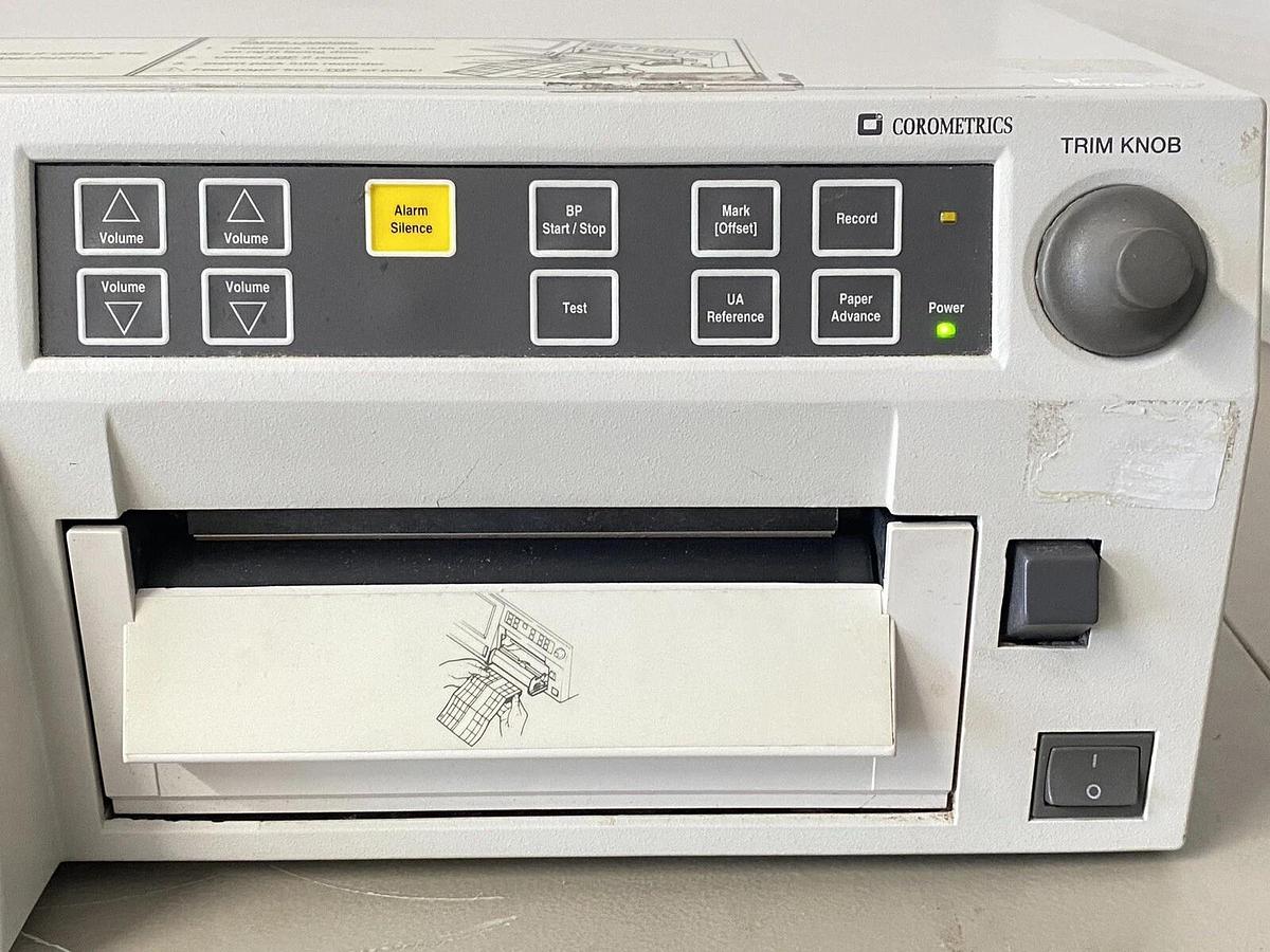 Used Corometrics 120 Series 0129AA Maternal Fetal Monitor 2000 ARY401