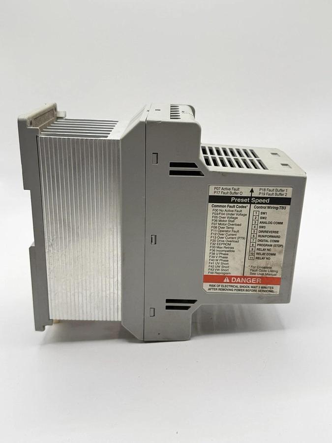 Used Allen-Bradley 160-AA02NPS1 Series C Inverter