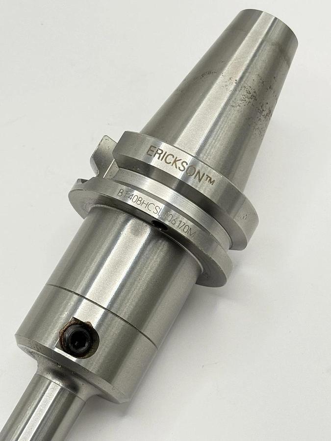 Used Erickson Tool Holder BT40BHCSLT06170M Germany (B7 NG02) Hydraulic Slim-line tool