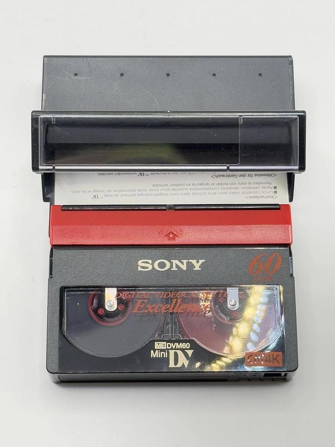 Used 2 Pack SONY ME DVM60 Premium MiniDV 60min Digital Video Cassettes