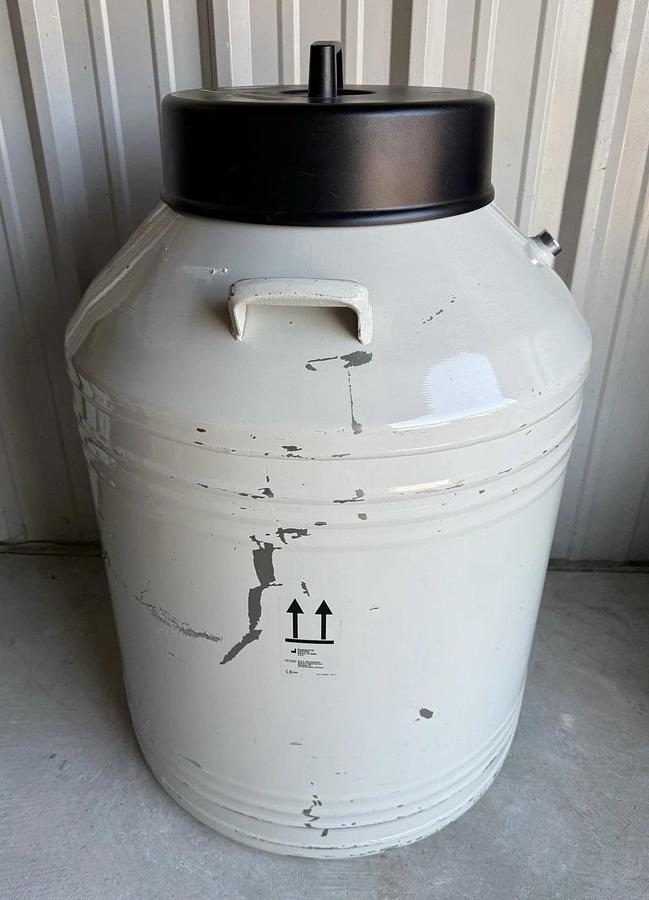 Used MVE CryoSystem 6000 Liquid Nitrogen Storage Tank – 175L LN2 Dewar – Holds 6000 V