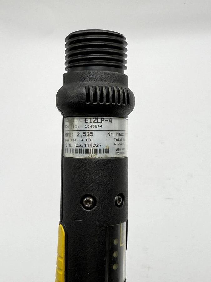 Used STANLEY E12LP-4 Tech Nutrunner Tool