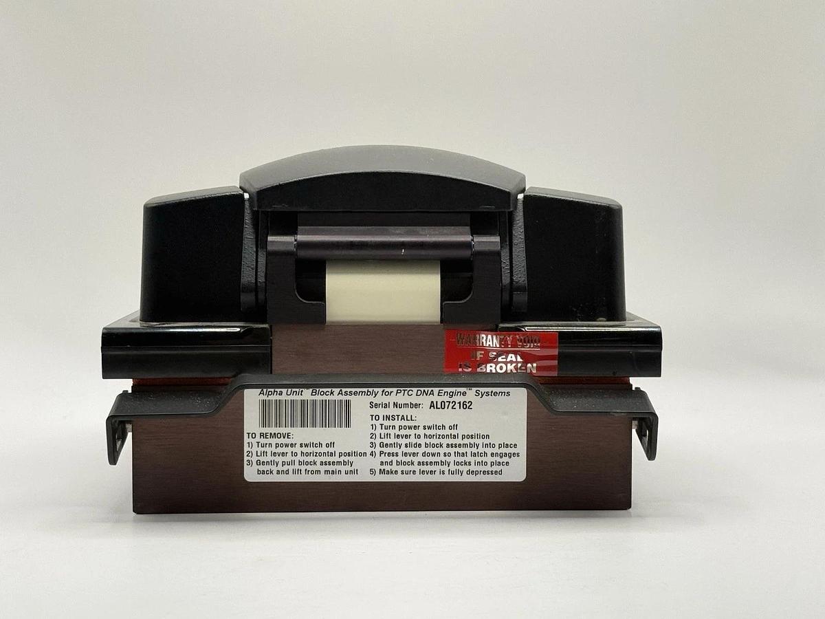 Used MJ Research/Bio-Rad Alpha Unit Block Assembly for PTC DNA Engine System