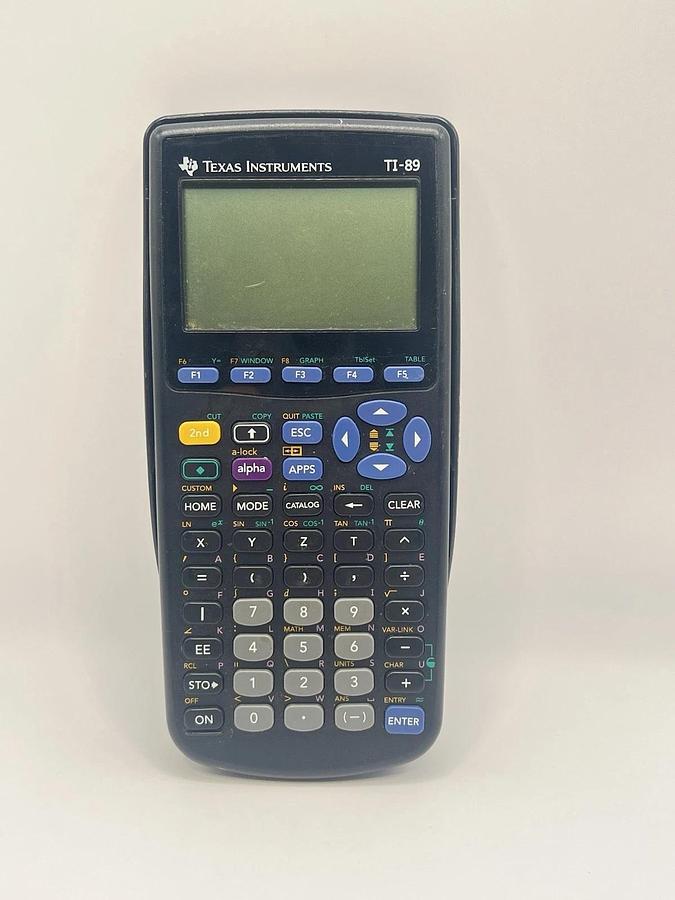 Used Texas Instruments TI-89 Graphing Calculator - Tested Working