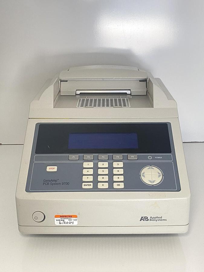 Used Applied Biosystems ABI GeneAmp PCR System 9700 96-Well Thermal Cycler
